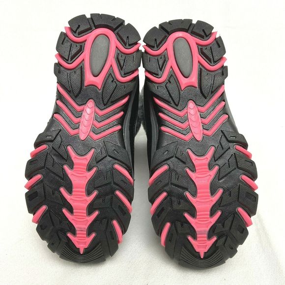 Mountain Warehouse Ohio Youth Snow Boots Pink Light Pink- Kids Warm Winter Shoes - Picture 10 of 11